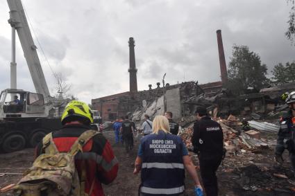 Взрыв на Загорском оптико-механическом заводе в Сергиевом Посаде