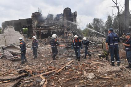 Взрыв на Загорском оптико-механическом заводе в Сергиевом Посаде