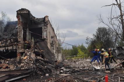 Взрыв на Загорском оптико-механическом заводе в Сергиевом Посаде