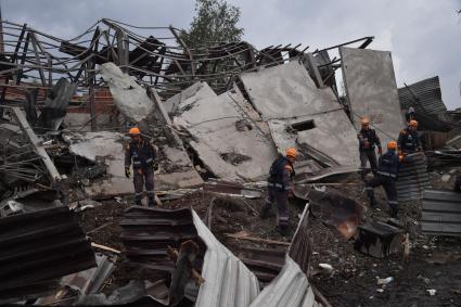 Взрыв на Загорском оптико-механическом заводе в Сергиевом Посаде