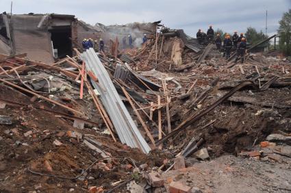 Взрыв на Загорском оптико-механическом заводе в Сергиевом Посаде