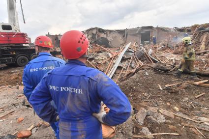 Взрыв на Загорском оптико-механическом заводе в Сергиевом Посаде