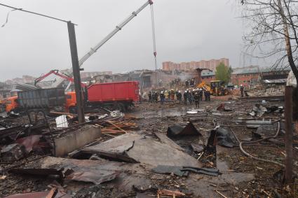 Взрыв на Загорском оптико-механическом заводе в Сергиевом Посаде