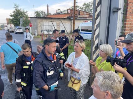 Взрыв на Загорском оптико-механическом заводе в Сергиевом Посаде