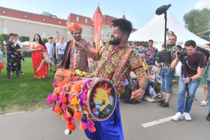 Этнический фестиваль `День Индии` в Москве