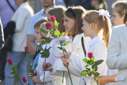 1 сентября в барнаульском поселке Спутник