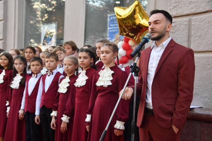 Открытие мемориальной доски в честь Владимира Шаинского