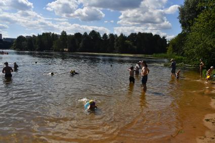 Жара в Москве