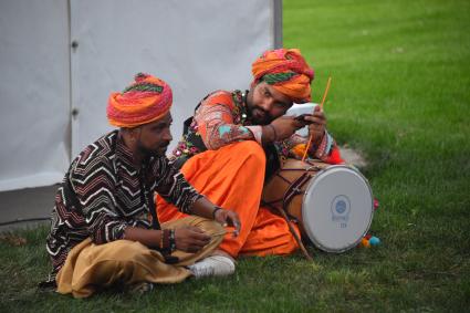 Этнический фестиваль `День Индии` в Москве