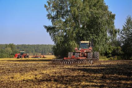 Сельскохозяйственные работы в Красноярском крае