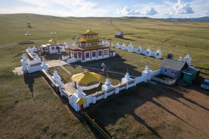 Республика Бурятия, с. Нарын-Ацагат. Ацагатский дацан.