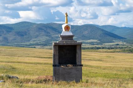 Республика Бурятия, с. Нарын-Ацагат. На территории Ацагатского дацана.