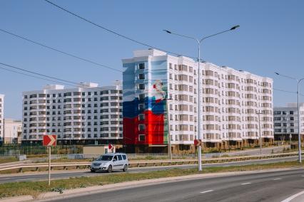 Донецкая область. г.Мариуполь. Новые жилые дома в микрорайоне Невский.