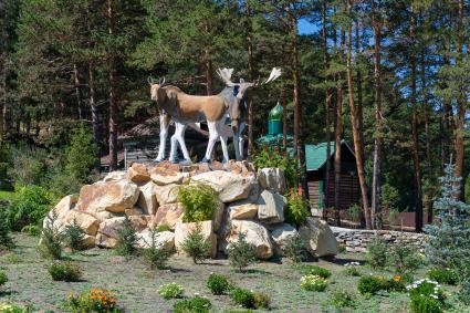 Забайкальский край, с. Кука. На территории санаторно-курортного комплекса `Кука`.