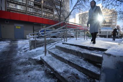 Екатеринбург. Гололед в городе