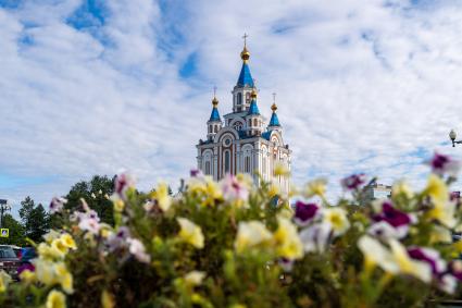 Хабаровск. Градо-Хабаровский cобор Успения Божией Матери.