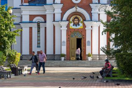 Хабаровск. Градо-Хабаровский cобор Успения Божией Матери.