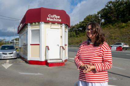 г. Владивосток. Бренд-директор Coffee Machine Анастасия Сивкова.