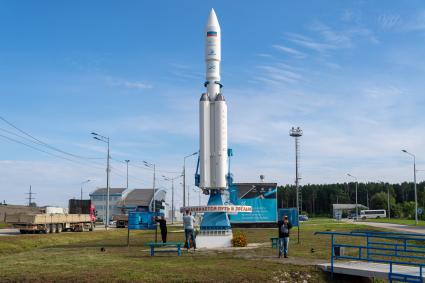 Амурская область. Космодром `Восточный`.