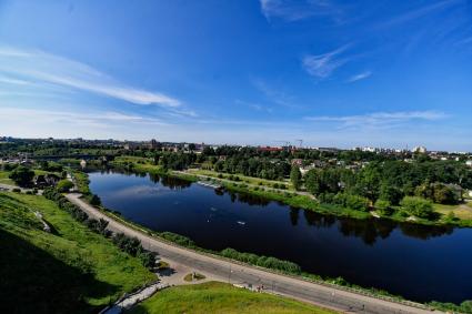 Гродно. Вид на реку Неман.