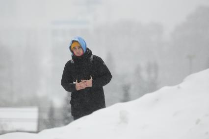 Последствия снегопада в Екатеринбурге