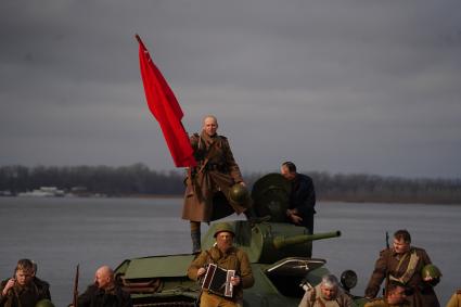 Военно-историческая реконструкция 80-летию освобождения Киева посвящается