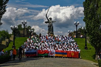 Культурно-образовательный проект `Поезд памяти-2023`. Волгоград.