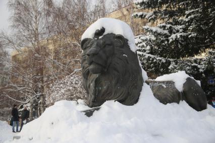 Последствия снегопада в Красноярске