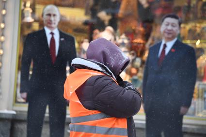 Последствия снегопада в Москве