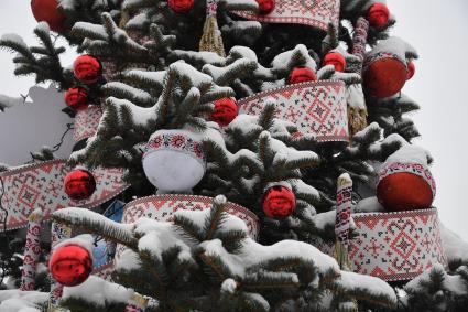 Последствия снегопада в Москве