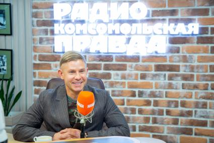Митя Фомин на радиостанции `Комсомольская правда`