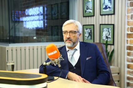 Евгений Примаков на радиостанции `Комсомольская правда`