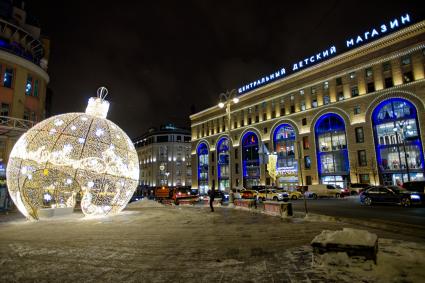 Предновогодняя Москва