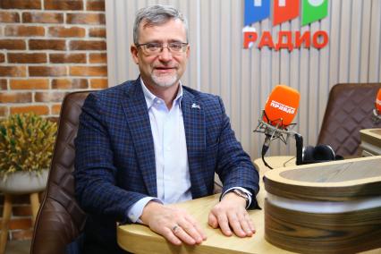 Валерий Федоров на радиостанции `Комсомольская правда`