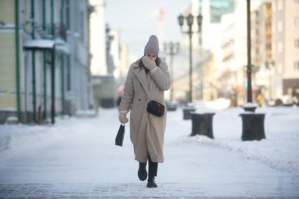 В Екатеринбург пришли сильные морозы