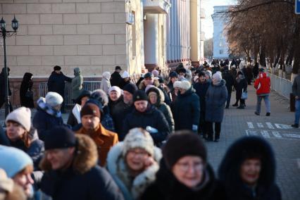 Прощание с А. Тулеевым в Кемерове