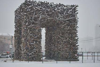 Снегопад в Перми