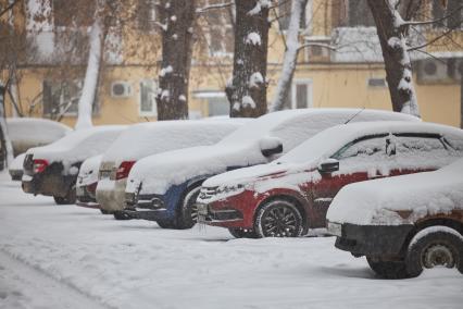 Снегопад в Перми