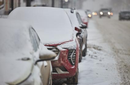 Снегопад в Перми