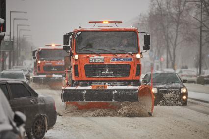 Снегопад в Перми