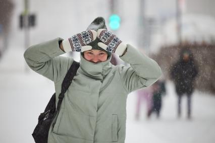 Снегопад в Перми