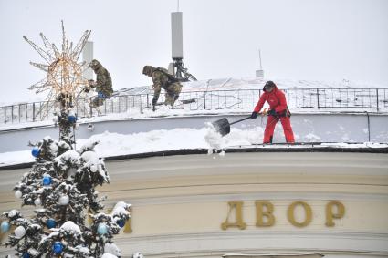 Снег в Москве