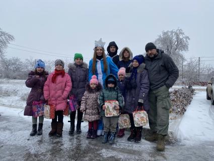 Марьяна Наумова и Дмитрий Стешин в Михайловке