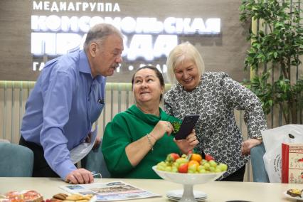 Любовь Моисеева, Елена Вяльбе и Александр Гамов