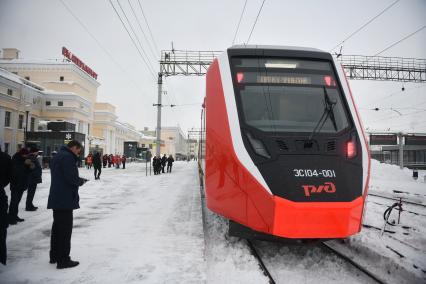 Презентация нового электропоезда Финист\"