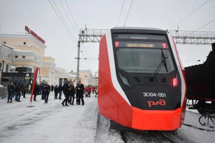 Презентация нового электропоезда Финист\"