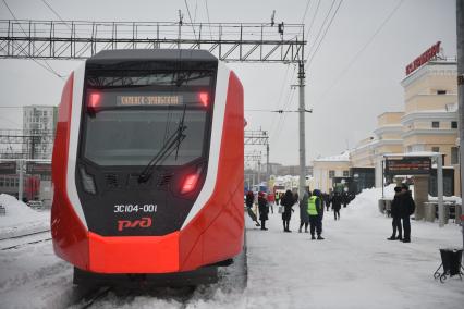 Презентация нового электропоезда Финист\"