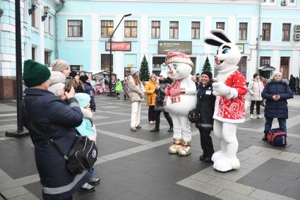 Белорусский вокзал в Москве