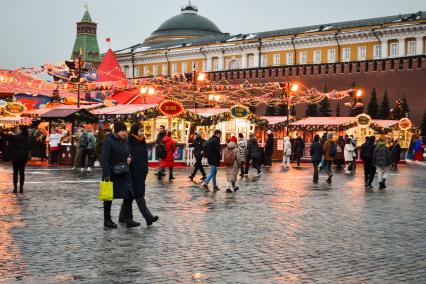 Предновогодняя Москва