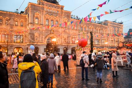 Предновогодняя Москва